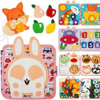 Educational Felt Activity Book for Children