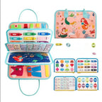 Montessori Educational Felt Activity Board for Children