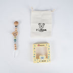 Baby Pacifier Chain Teether with Animal Design