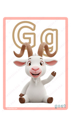 Learning Flashcard G | Goat