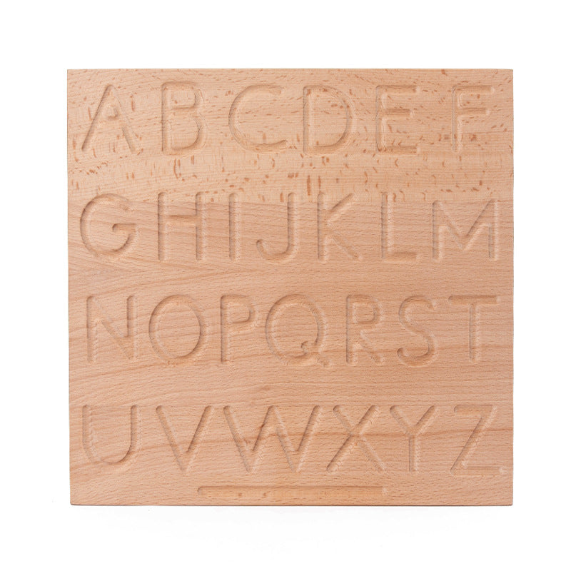 Wooden Blind Writing Board Educational Toy for Children