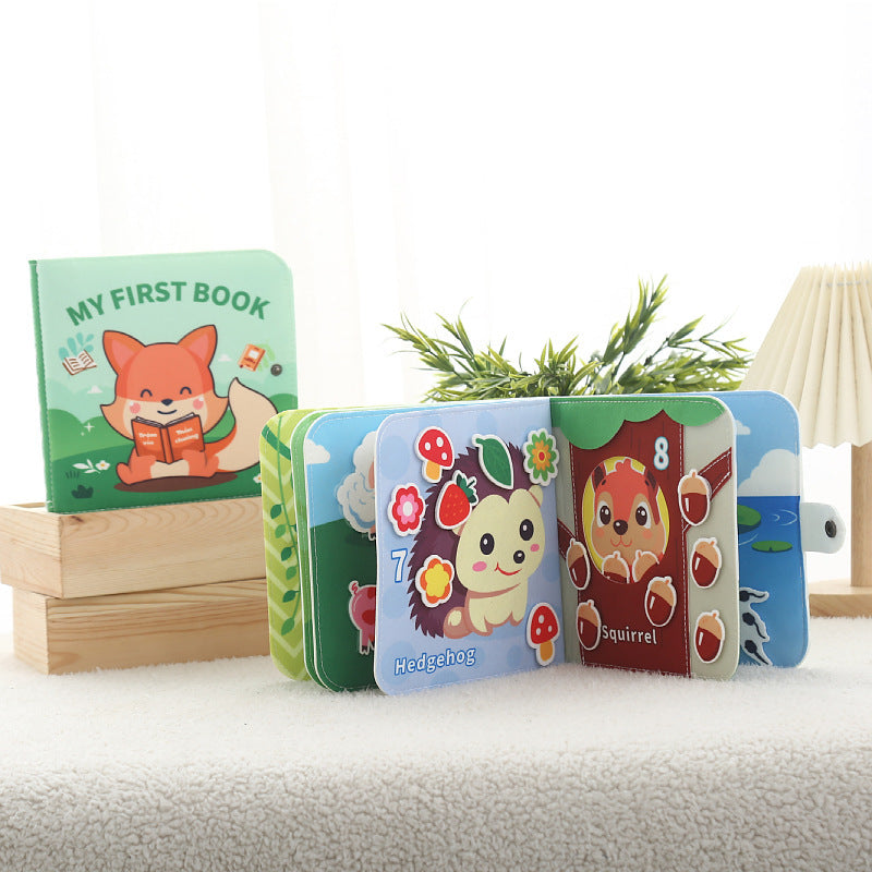 Educational Felt Activity Book for Children