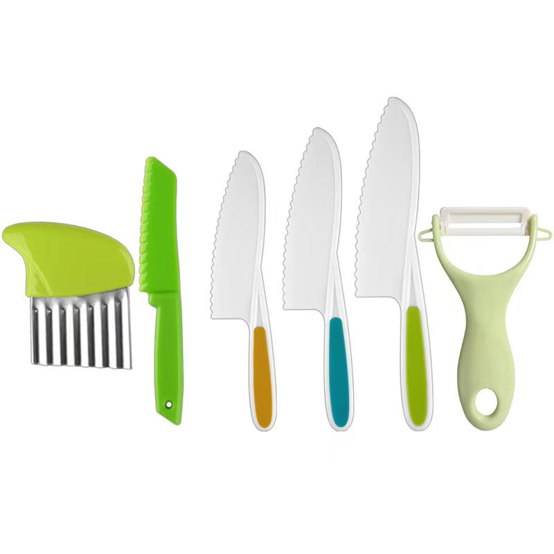 Children Plastic Kitchen Cutting Set