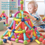 Magnetic Educational Building Blocks for Children
