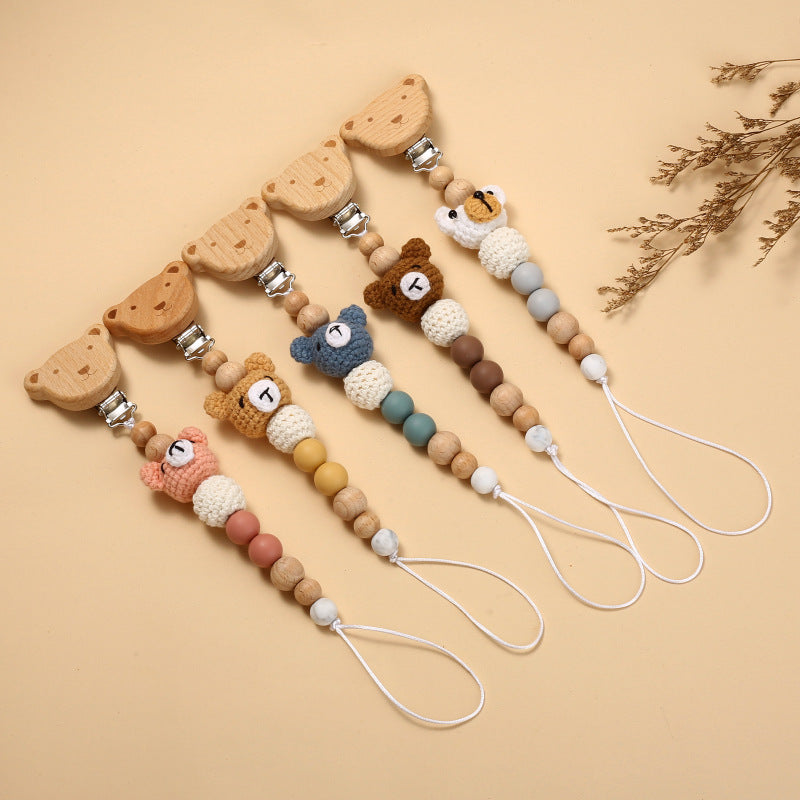 Baby Pacifier Teether Chain with Clip