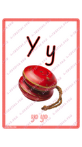 Learning Flash Card Y | Yo Yo