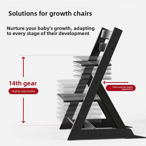 Adjustable Children Wooden Chair