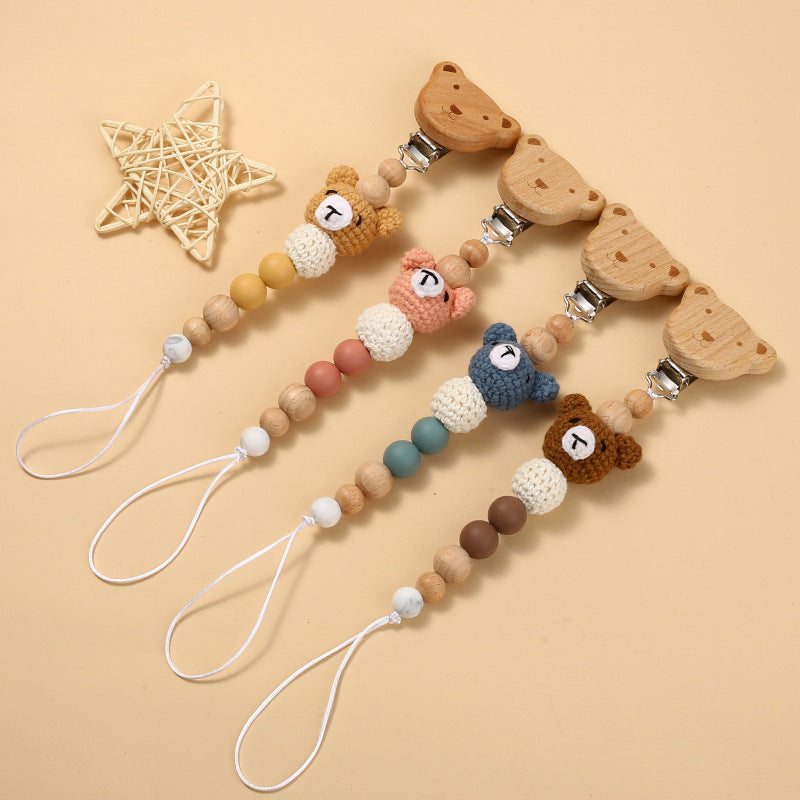 Baby Pacifier Teether Chain with Clip