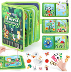 Educational Felt Activity Book for Children