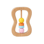 Wooden Rattle Infant Grasping Educational Toys