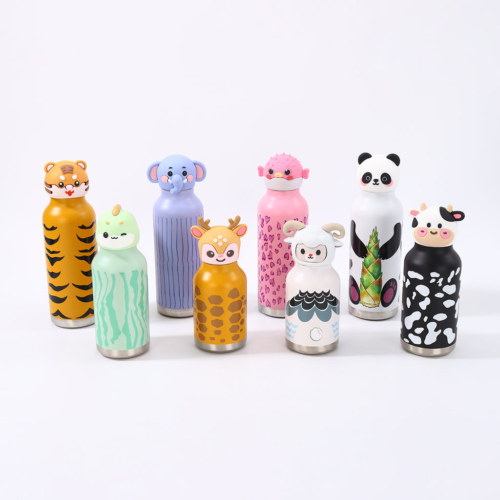 Cute Animal Stainless Steel Thermos Cup for Children