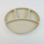 Kids Silicone Suction Plate Divided Compartment Bowl