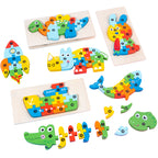 Wooden 3D Puzzle Educational Toy