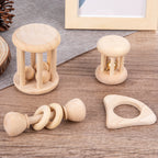 Wooden Rattle Baby Toy