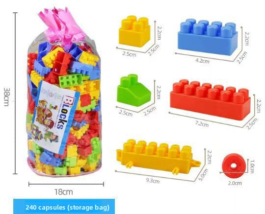 Children Large Particle Building Blocks