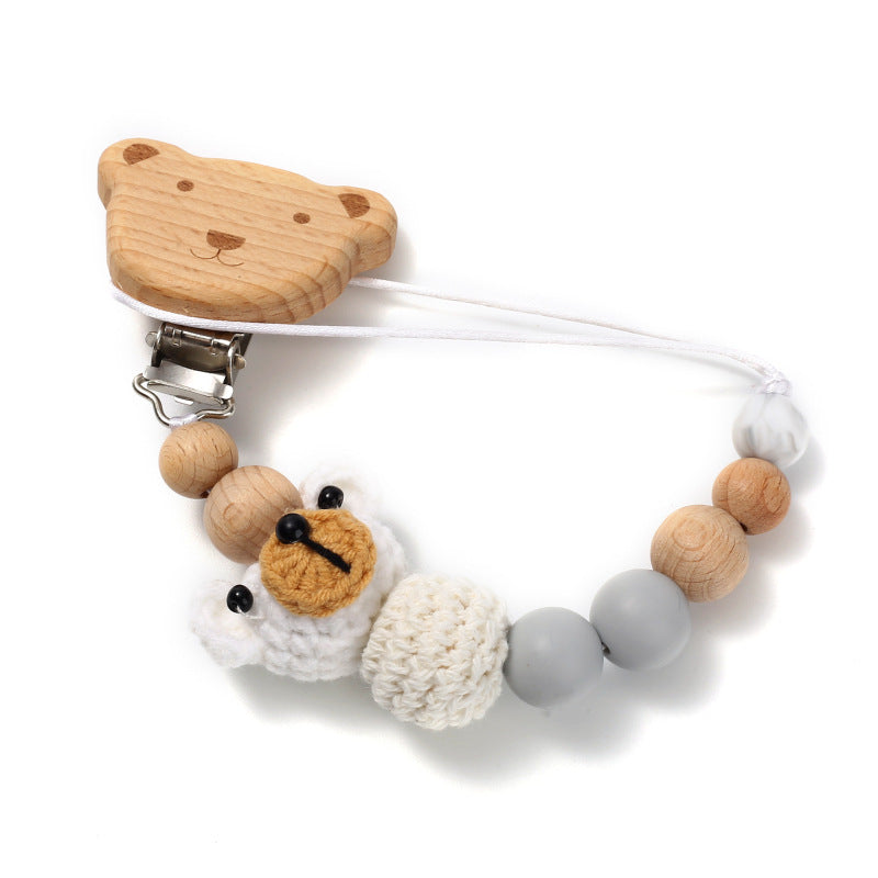 Baby Pacifier Teether Chain with Clip