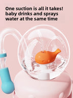 Children Insulated Water Bottle with Dual Lids