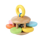 Wooden Rattle Infant Grasping Educational Toys
