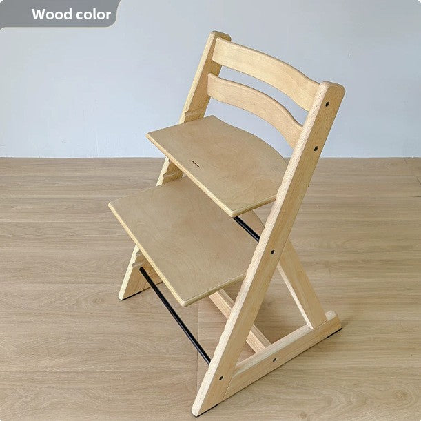 Adjustable Children Wooden Chair
