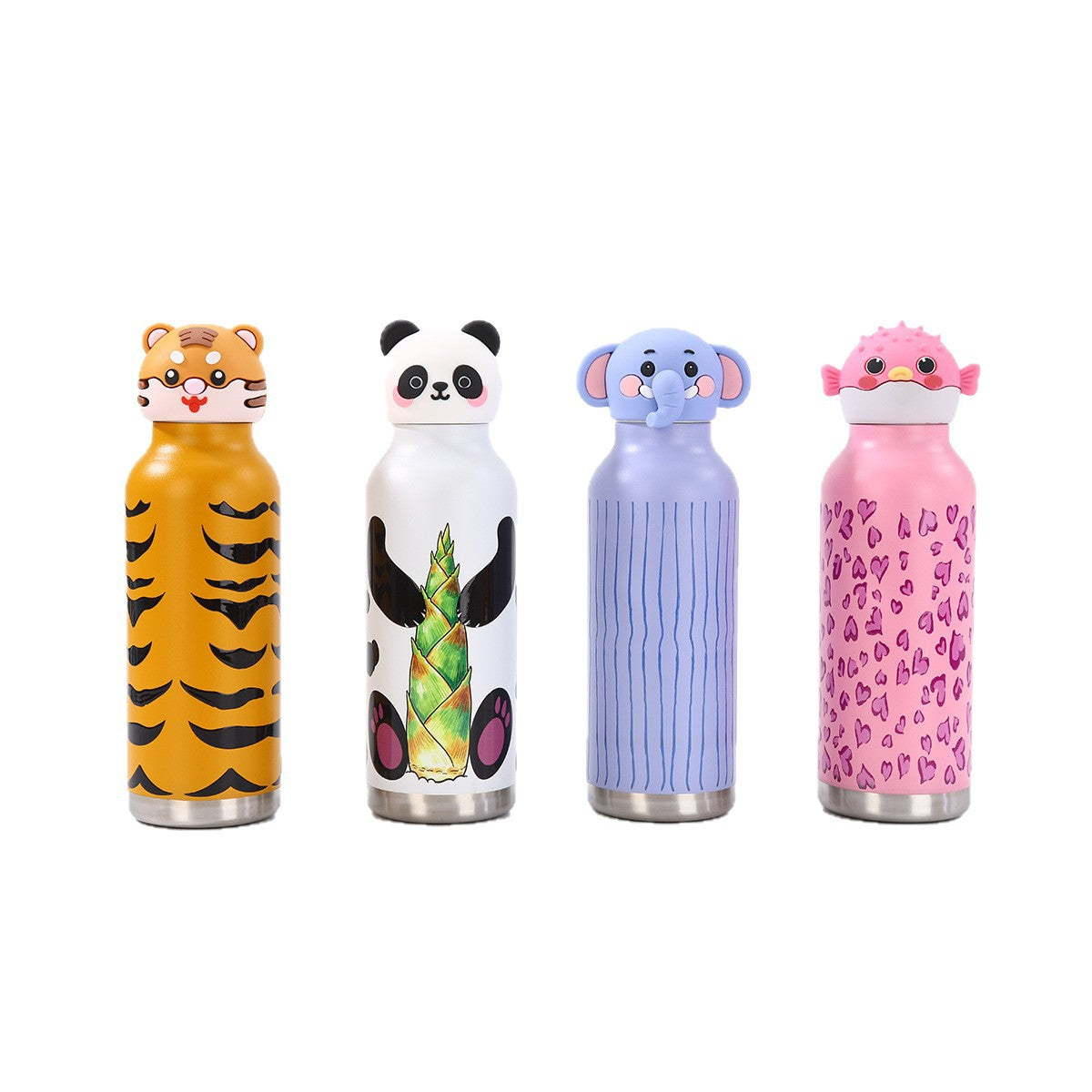 Cute Animal Stainless Steel Thermos Cup for Children