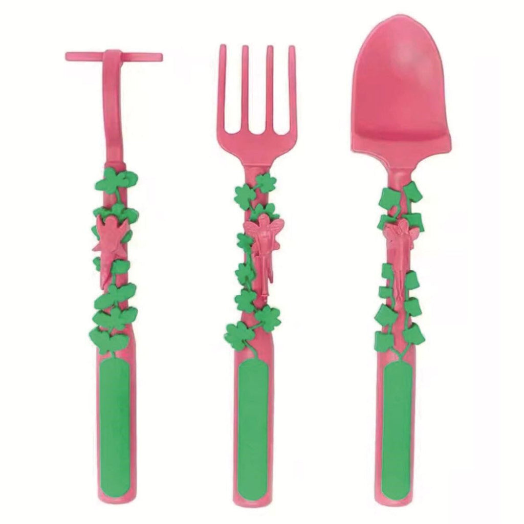 Children Divided Plate with Utensils