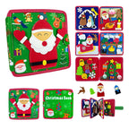 Educational Felt Activity Book for Children