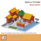 DIY Construction Master Handmade Real Brick Cement House Building Toy