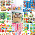 Educational Felt Activity Book for Children