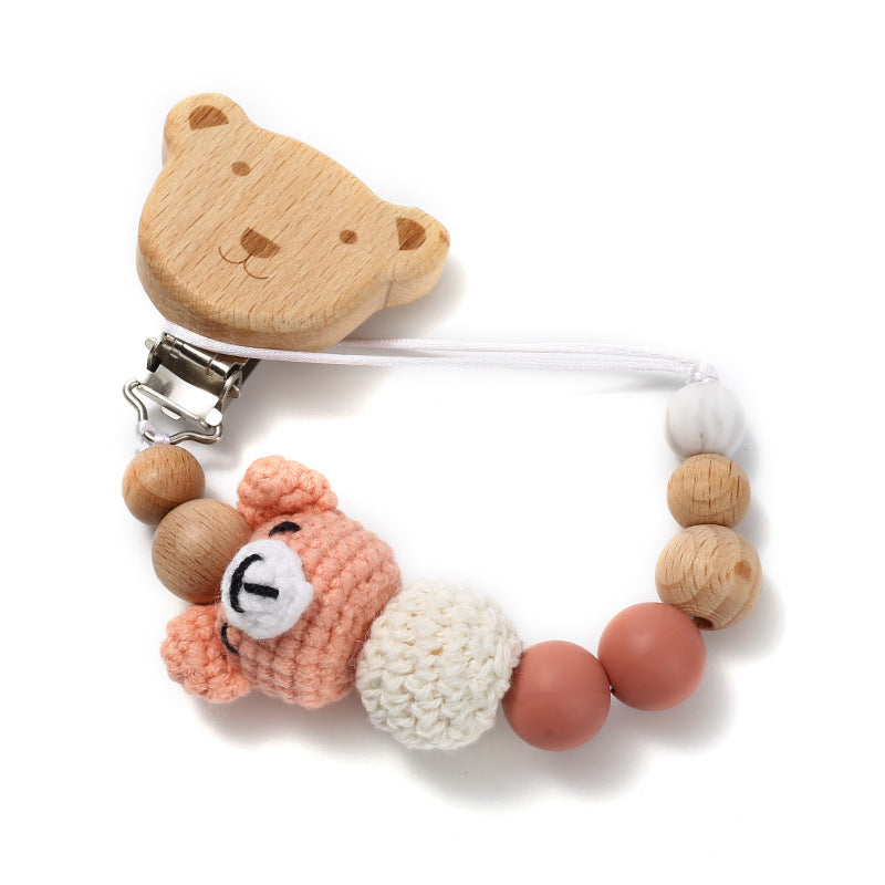Baby Pacifier Teether Chain with Clip
