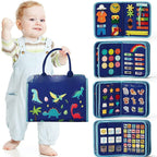 Montessori Educational Felt Activity Board for Children