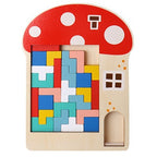 Wooden Blocks Tetris