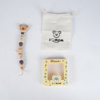 Baby Pacifier Chain Teether with Animal Design