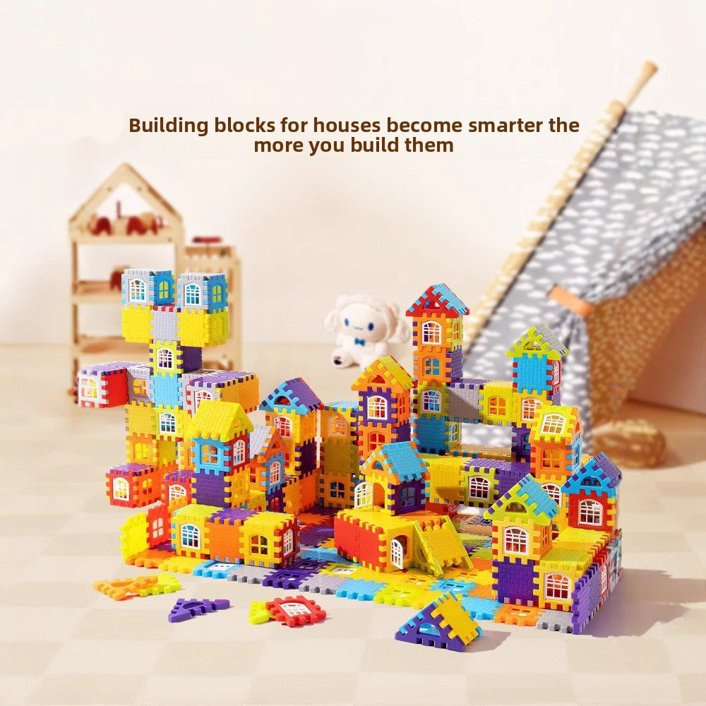 Large-piece building blocks for children