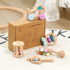 Wooden Rattle Baby Toy