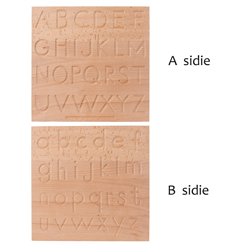 Wooden Blind Writing Board Educational Toy for Children
