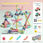 Magnetic Educational Building Blocks for Children