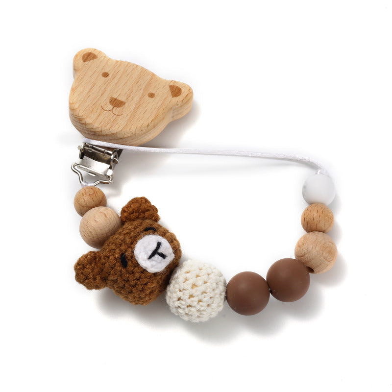 Baby Pacifier Teether Chain with Clip