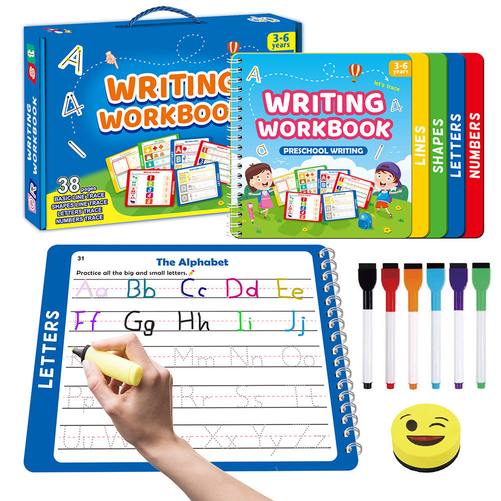 Preschool Pen Control Practice Book
