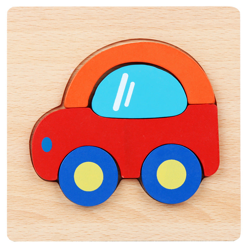 Wooden 3D Puzzle Educational Toy