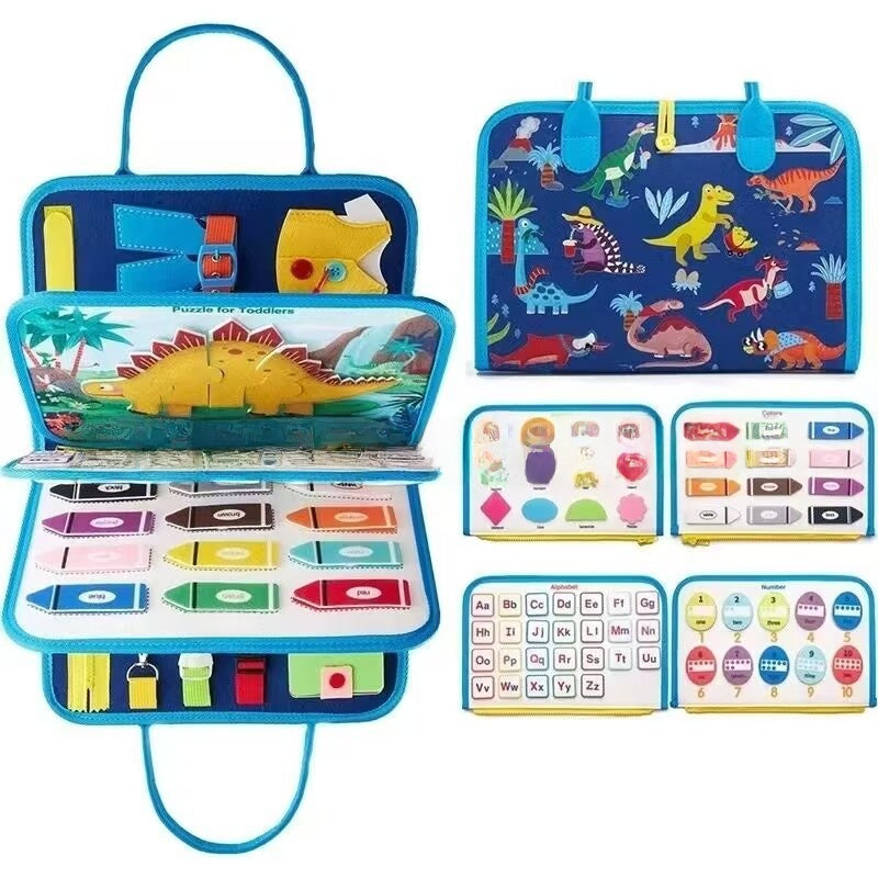 Montessori Educational Felt Activity Board for Children