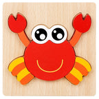 Wooden 3D Puzzle Educational Toy