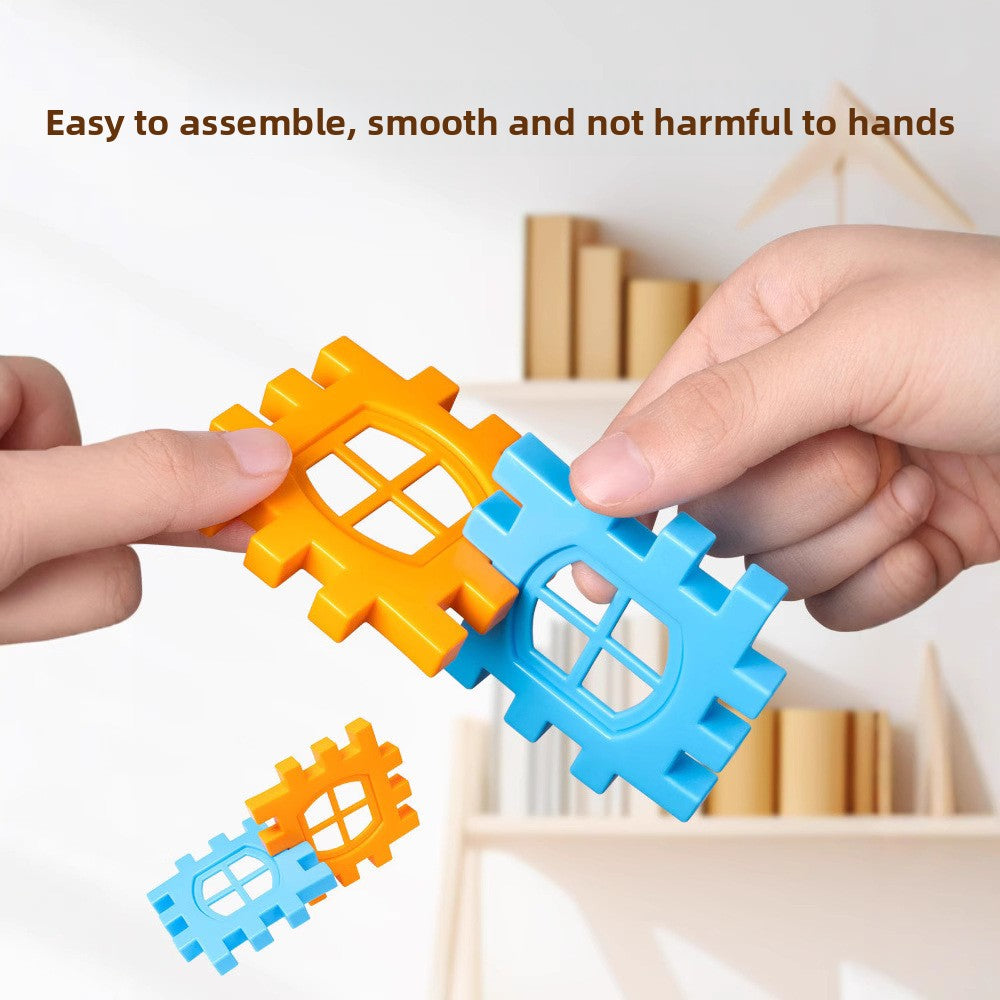 Large-piece building blocks for children