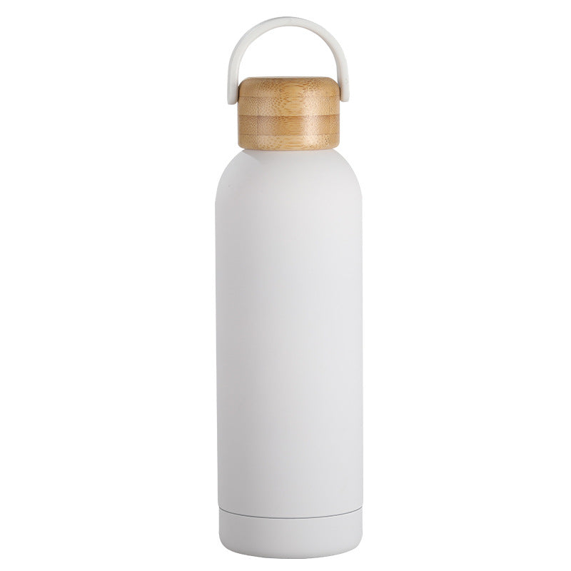 Stainless Steel Vacuum Insulation Water Bottle with Handle