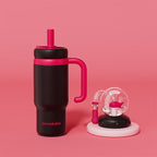 Children Insulated Water Bottle with Dual Lids