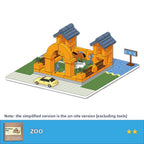 DIY Construction Master Handmade Real Brick Cement House Building Toy