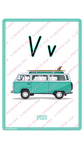 Learning Flash Card V | Van