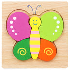 Wooden 3D Puzzle Educational Toy