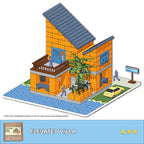DIY Construction Master Handmade Real Brick Cement House Building Toy