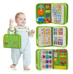 Montessori Educational Felt Activity Board for Children