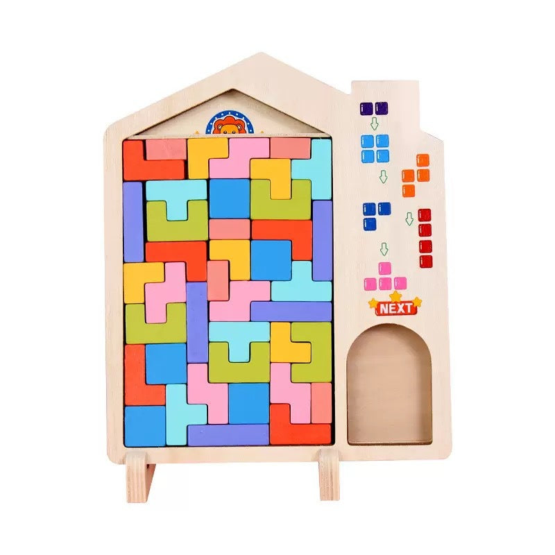 Wooden Blocks Tetris